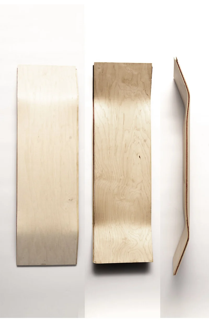 Zupply, Raw Uncut Skateboard Blank, 32" x 9"