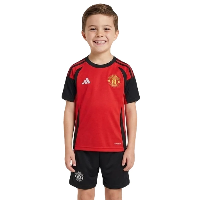 Manchester United Kinder-Set Training 26/27 Trikot und Shorts