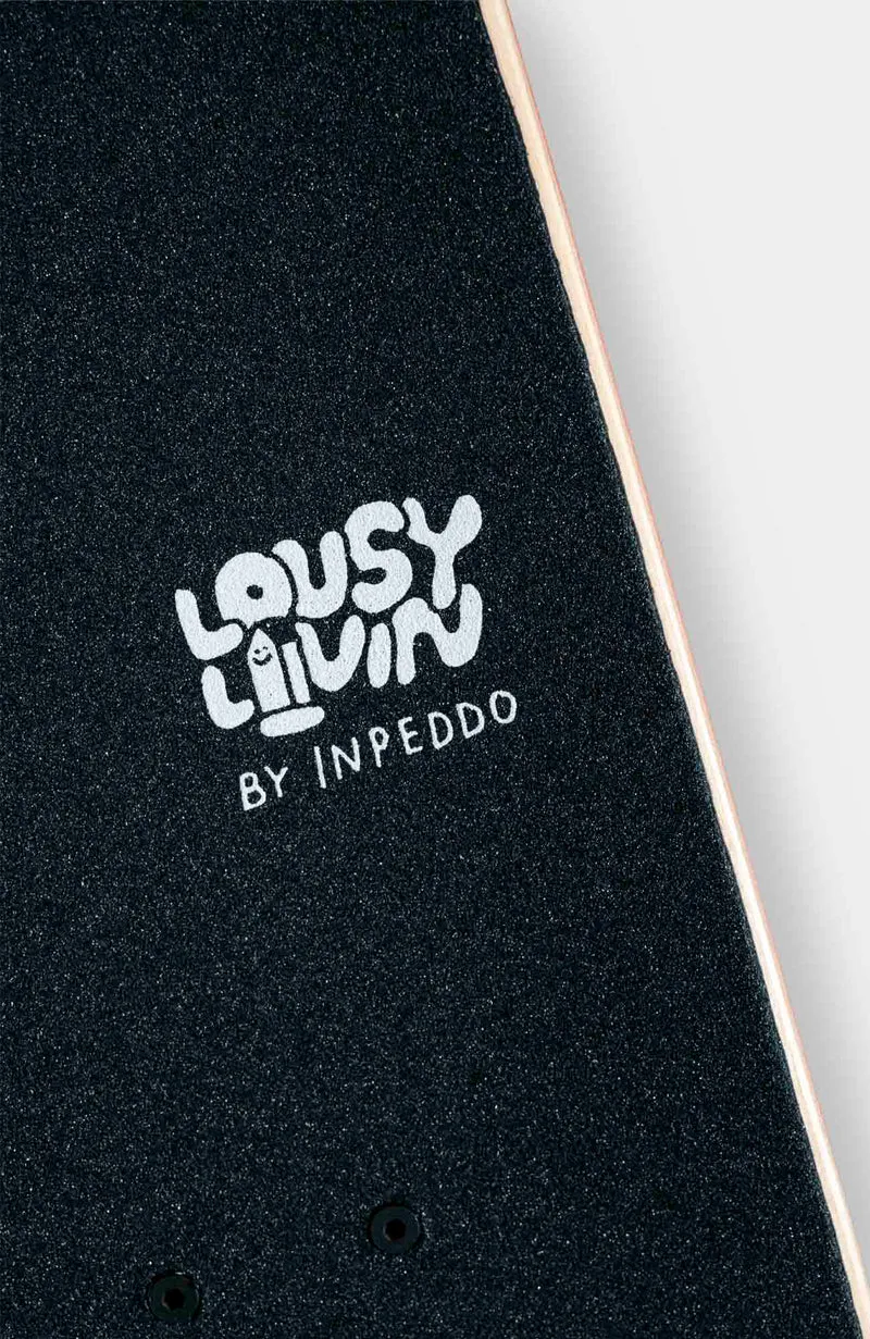 Inpeddo X Lousy Livin, Golden Toast Skateboard Complete