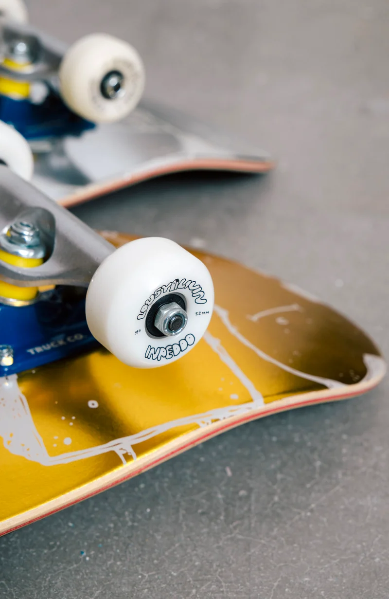Inpeddo X Lousy Livin, Golden Toast Skateboard Complete