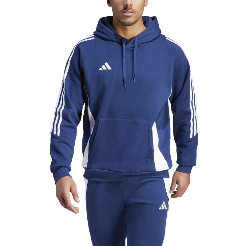 Adidas Tiro 24 - Sweat Hoodie - marine/weiß