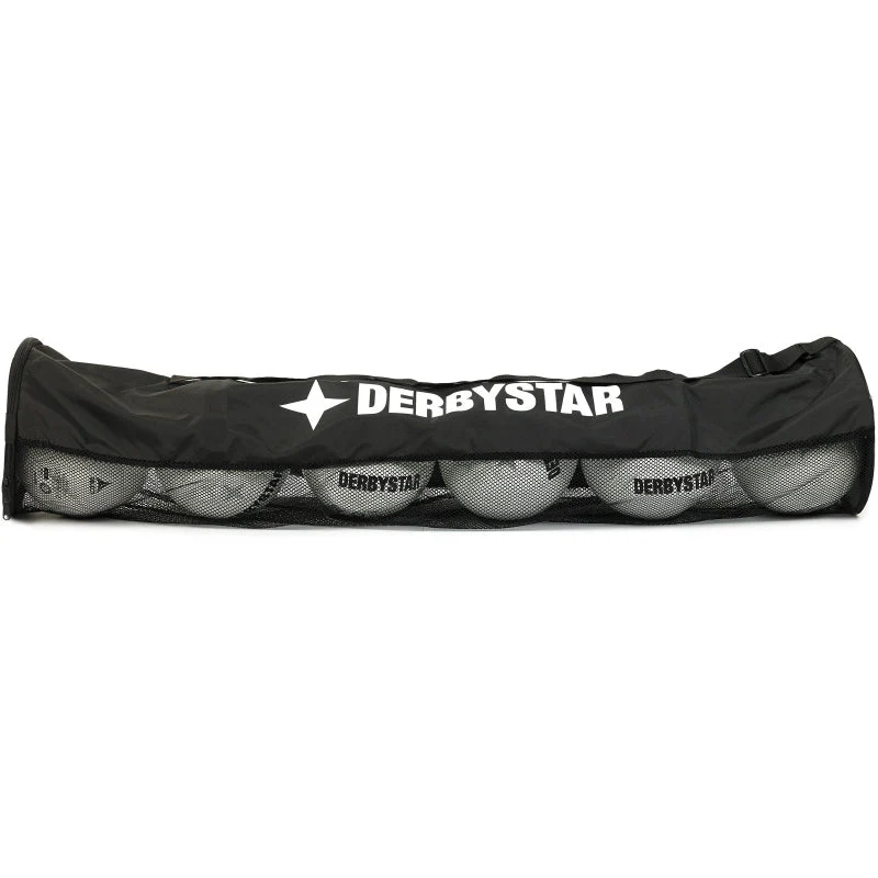 Derbystar Ballschlauch - 6 Bälle - Schwarz