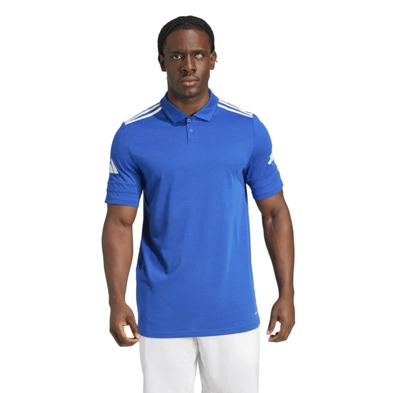 Adidas Squadra 25 Cotton Poloshirt - Royalblau/Weiß