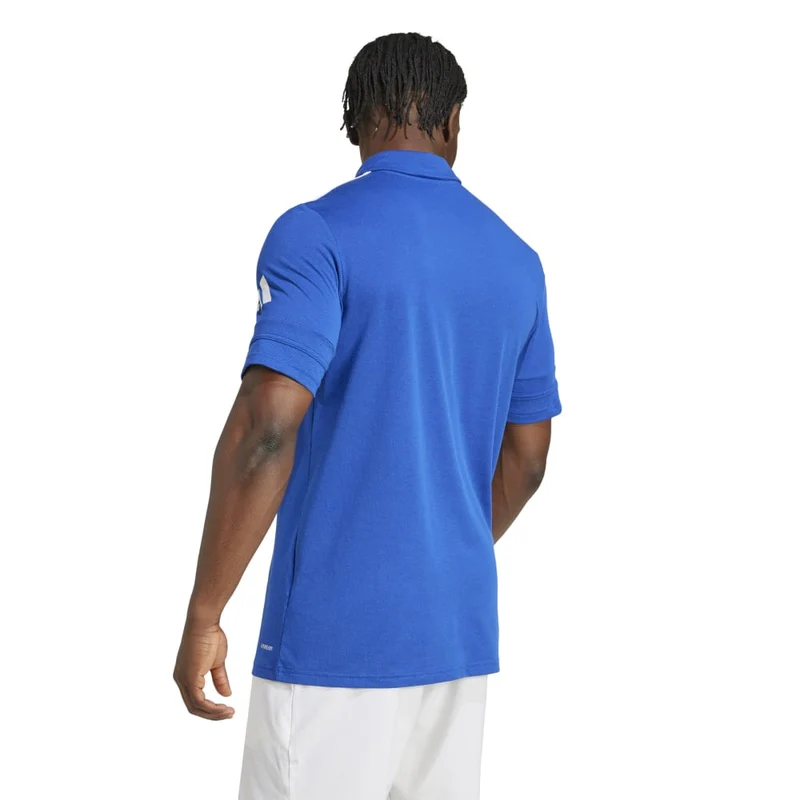 Adidas Squadra 25 Cotton Poloshirt - Royalblau/Weiß