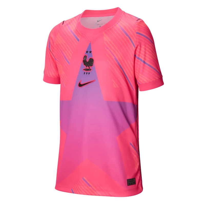 Frankreich Torwart 26/27 Herren Fan-Version Rosa