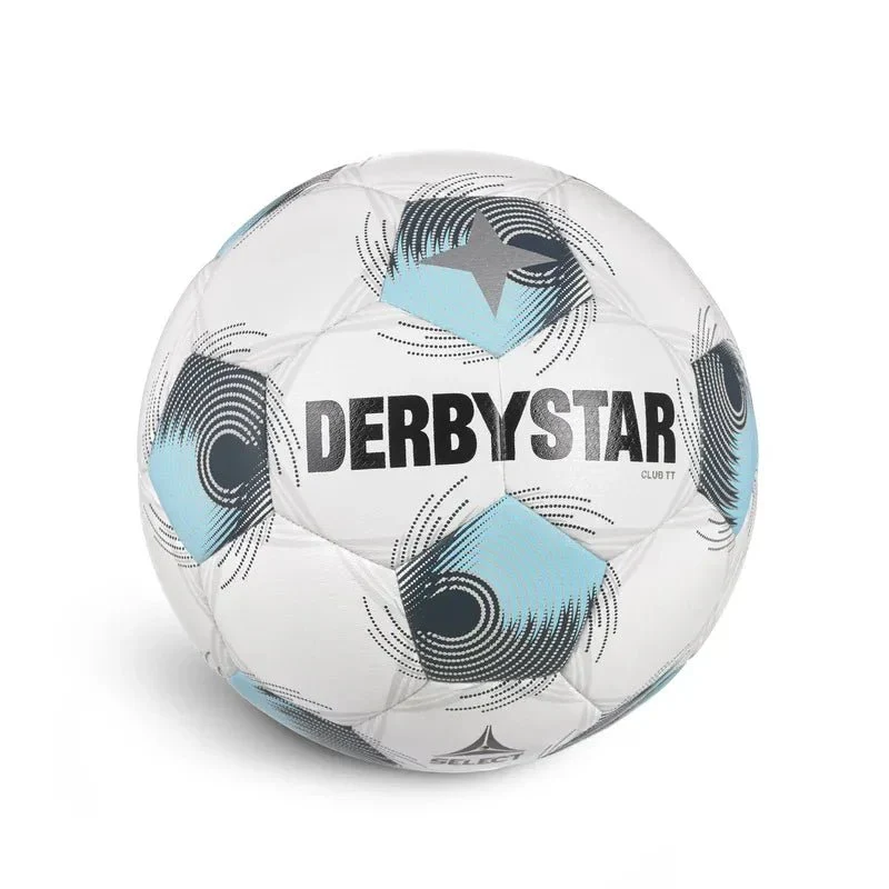 Derbystar FB-CLUB TT v26 Trainingsball – weiß/grau/blau