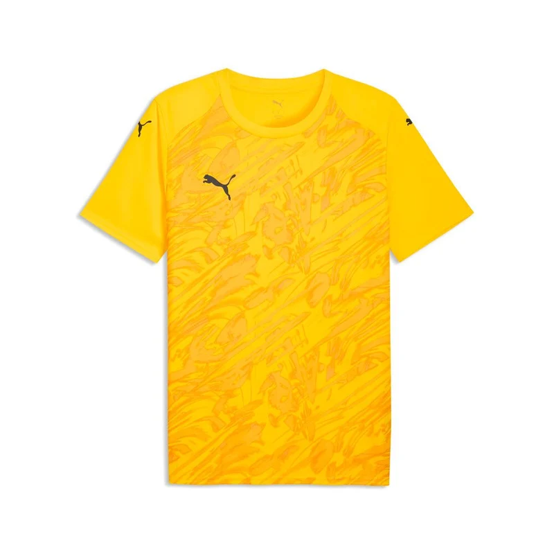 Puma teamFINAL Graphic Trikot Herren - gelb/schwarz