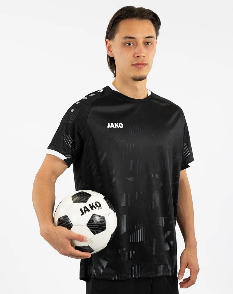 JAKO Trikot Sonic KA - schwarz/anthrazit/weiß
