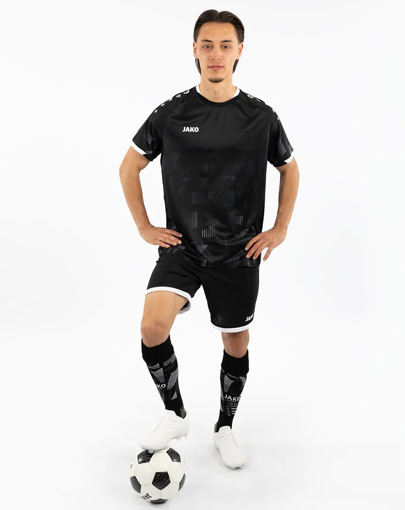 JAKO Trikot Sonic KA - schwarz/anthrazit/weiß
