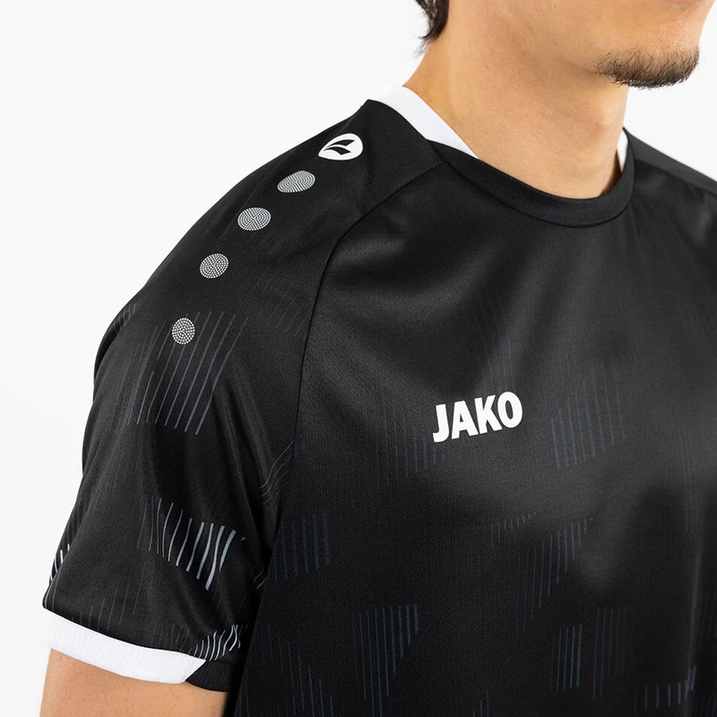 JAKO Trikot Sonic KA - schwarz/anthrazit/weiß