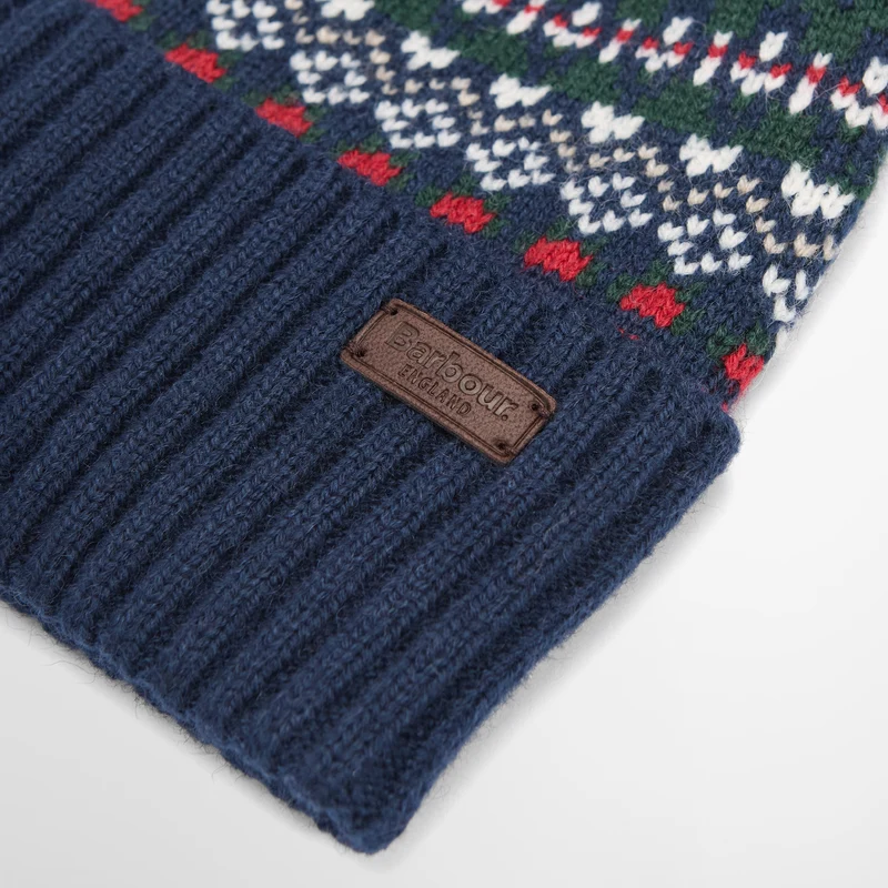 Marlow Fairisle Pom Beanie