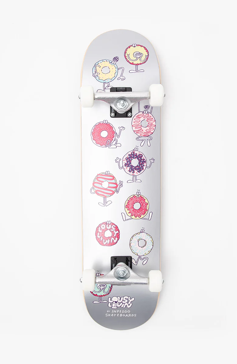 Inpeddo X Lousy Livin - Donut - Skateboard Complete