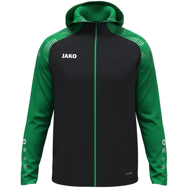 JAKO Kapuzenjacke Sonic - royal/schwarz