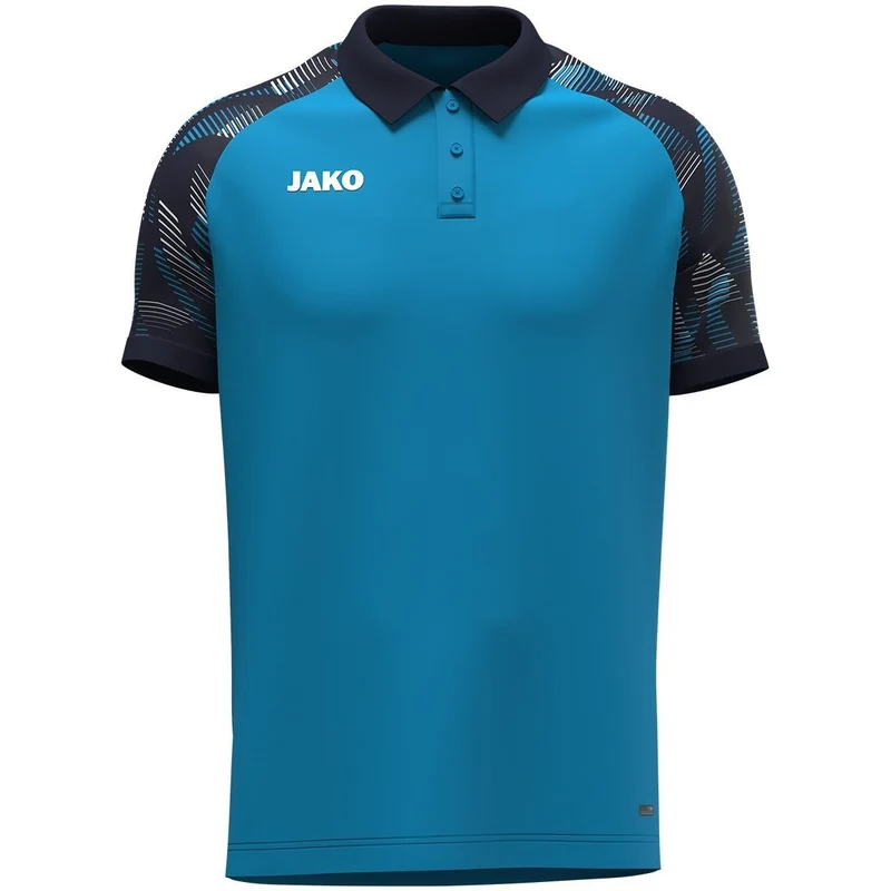 JAKO Polo Sonic - royal/schwarz