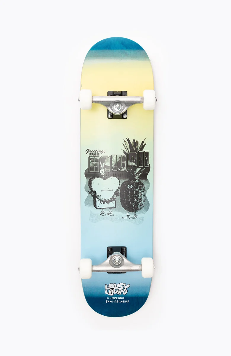 Inpeddo X Lousy Livin - Toast Hawaii - Skateboard Complete