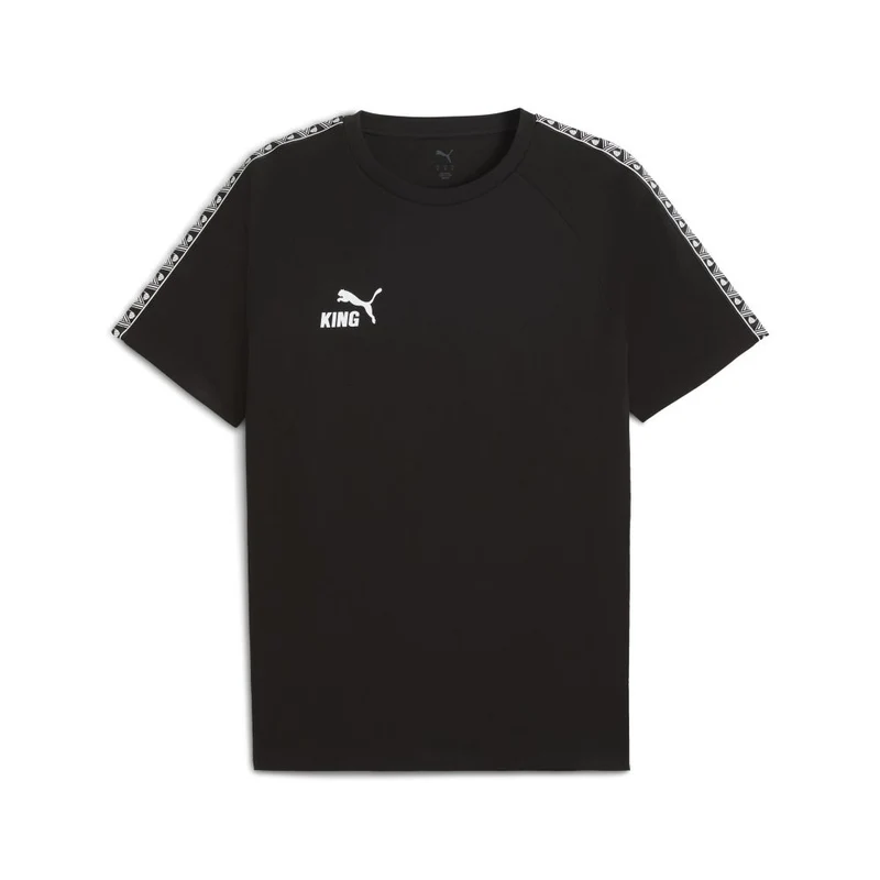 Puma teamKING T-Shirt - Schwarz/Weiß