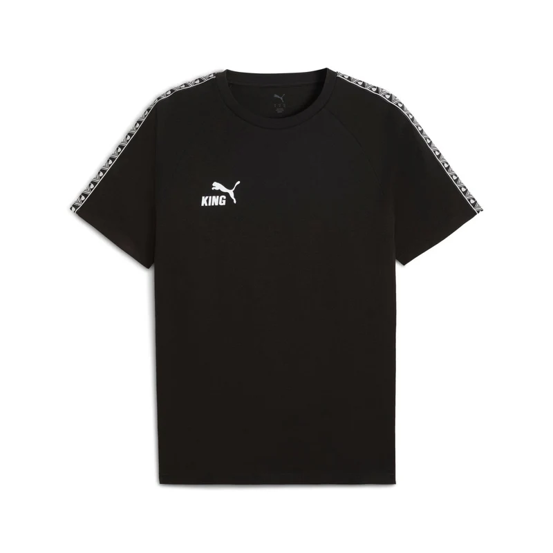 Puma teamKING T-Shirt - Schwarz/Weiß
