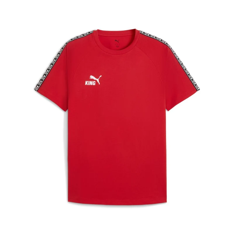 Puma teamKING T-Shirt - Rot/Weiß
