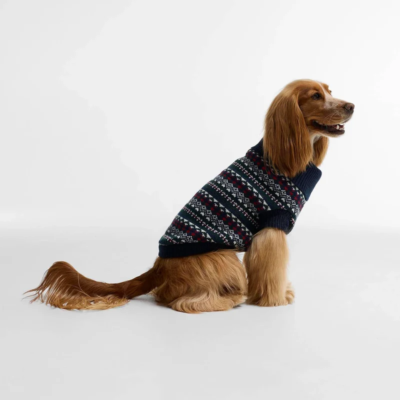 Marlow Fair Isle Dog Jumper