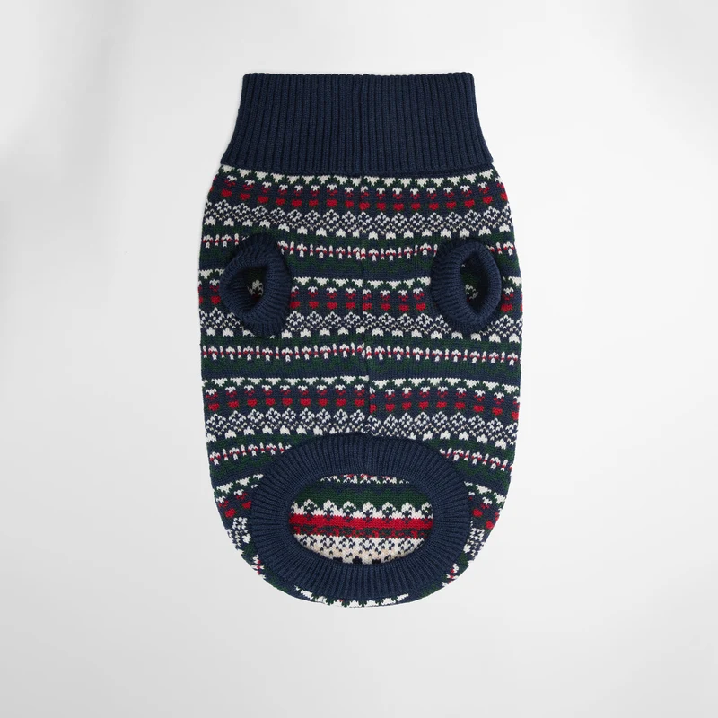 Marlow Fair Isle Dog Jumper