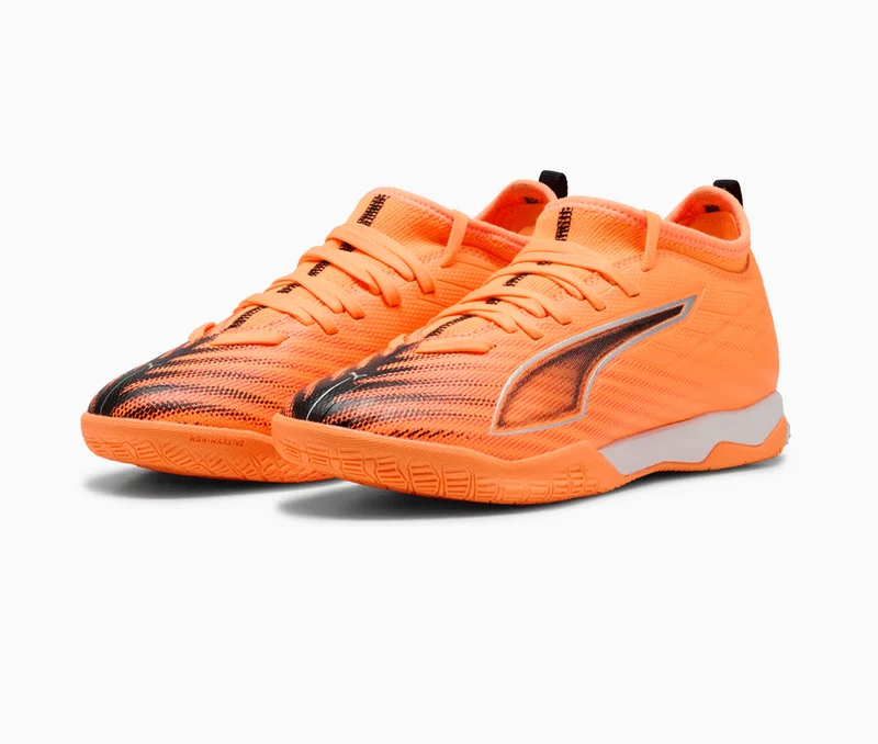 Puma ULTRA 6 MATCH IT + Mid Jr - orange
