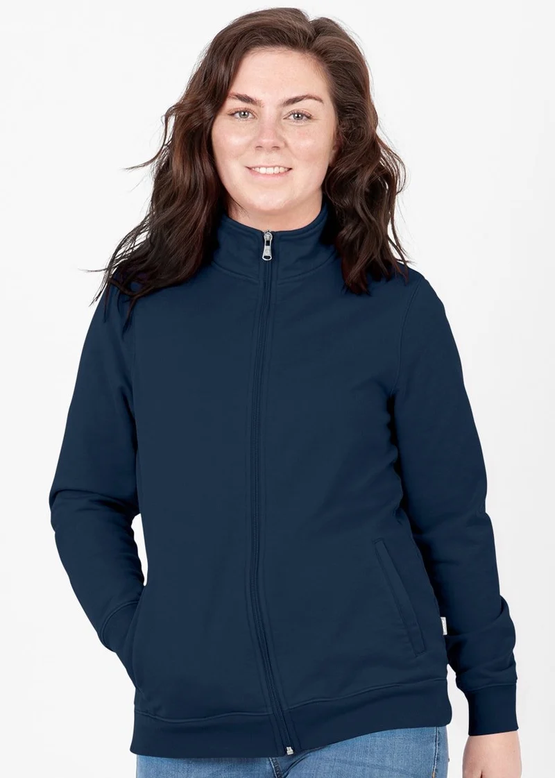 JAKO Sweatjacke Doubletex - marine