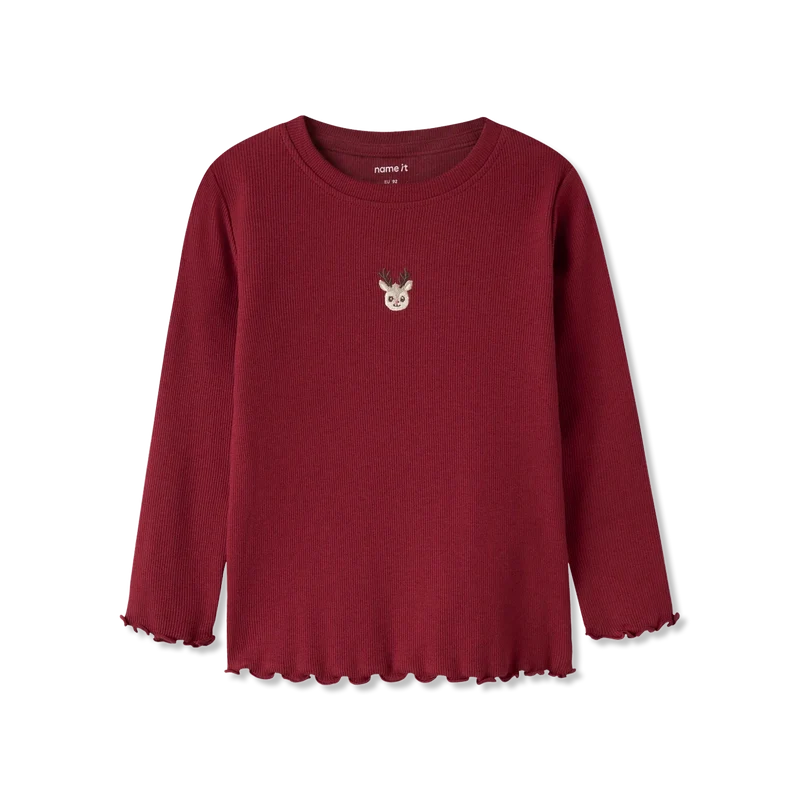 Nmfvivemmas Weihnachtsbluse