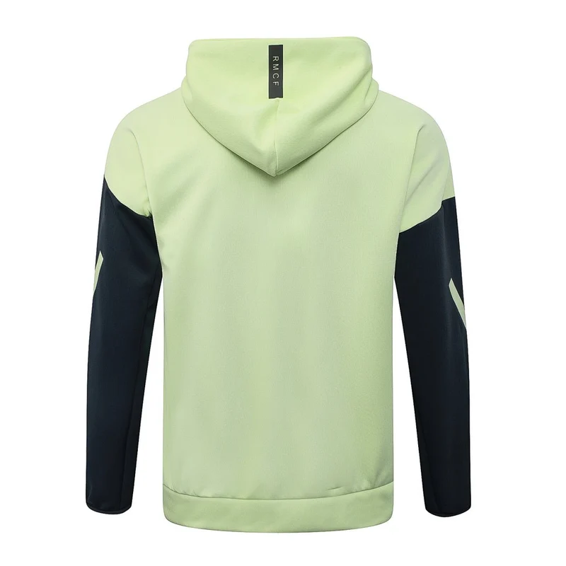 Real Madrid Trainingsanzug 2025/26 Jacke & Hose Grün/Grau