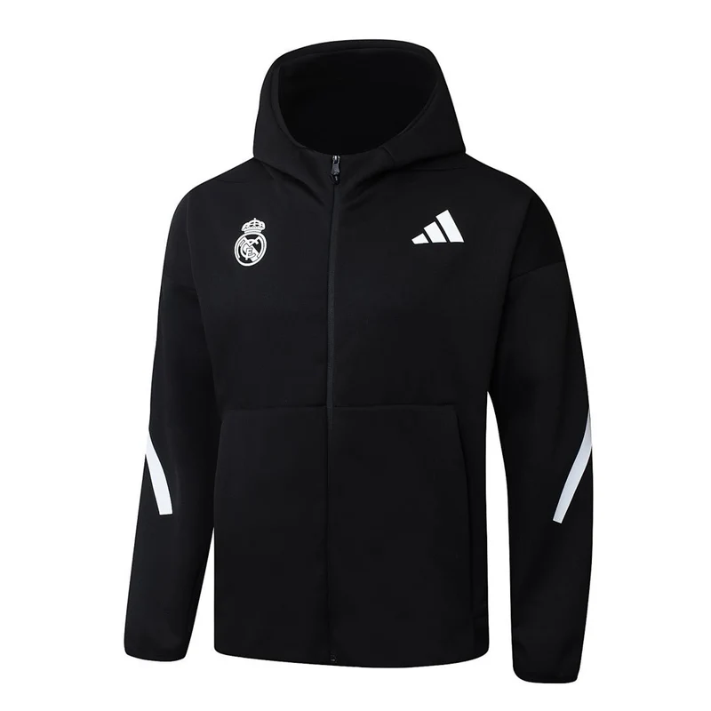 Real Madrid Trainingsanzug 2025/26 Jacke & Hose Schwarz