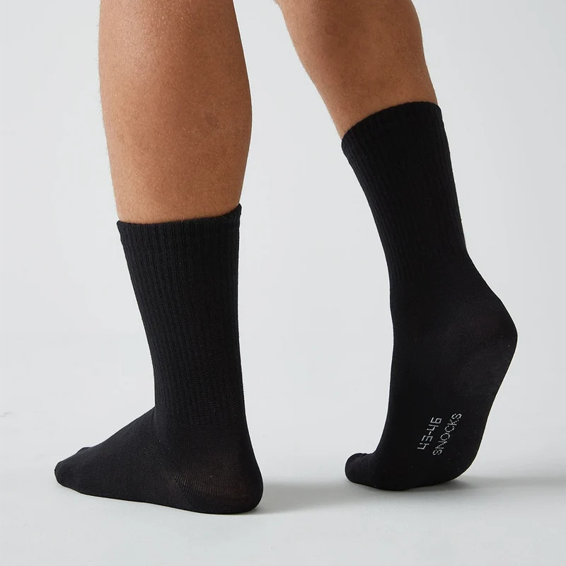 Tennissocken | Schwarz