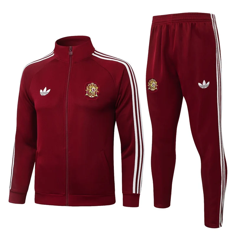 Spanien Trainingsanzug 26/27 Jacke und Hose Ahorn