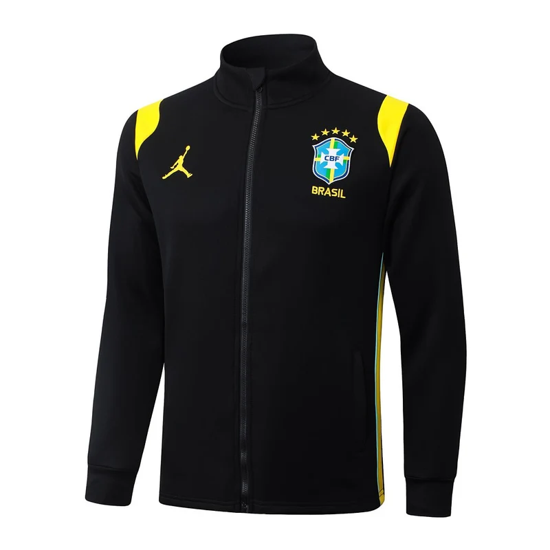 Brasilien Trainingsanzug 26/27 Jacke und Hose Schwarz