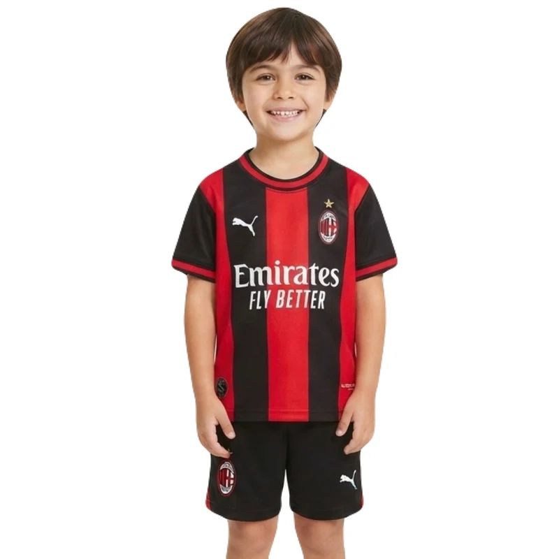 Kinder-Set AC Milan Heimtrikot 26/27 Trikot und Shorts