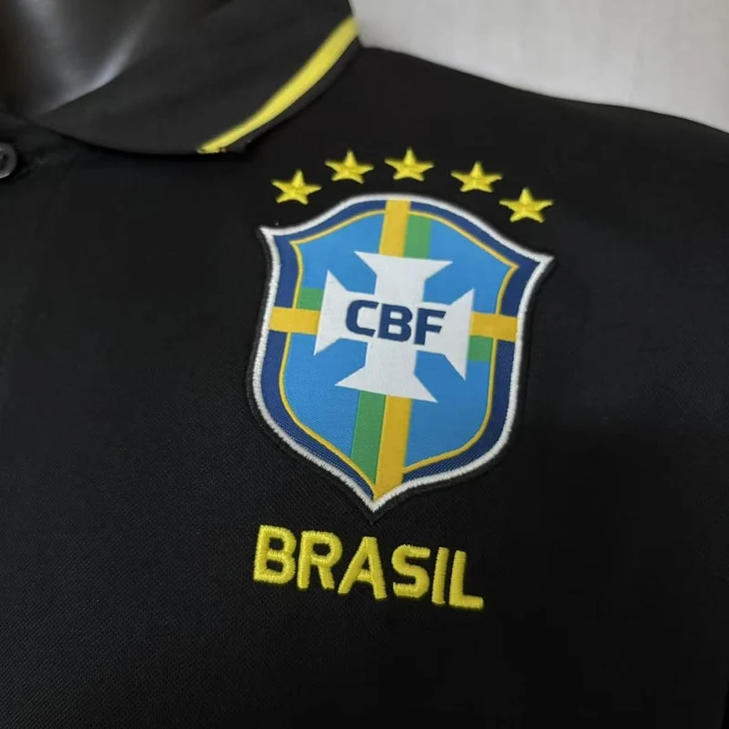 Brasilien Polo x Jordan 26/27 Herren Fan-Version Schwarz