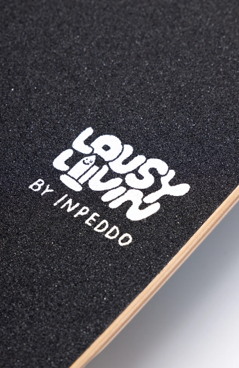 Inpeddo X Lousy Livin, Silver Lemon - Cruiser Skateboard 26