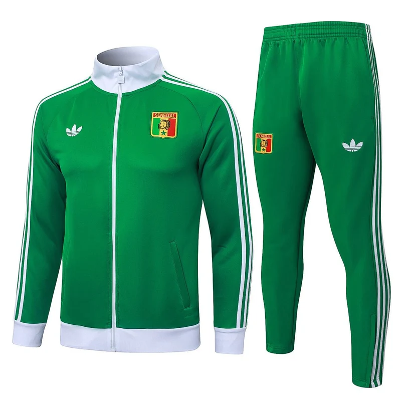 Senegal Trainingsanzug 26/27 Jacke und Hose Herren Grün