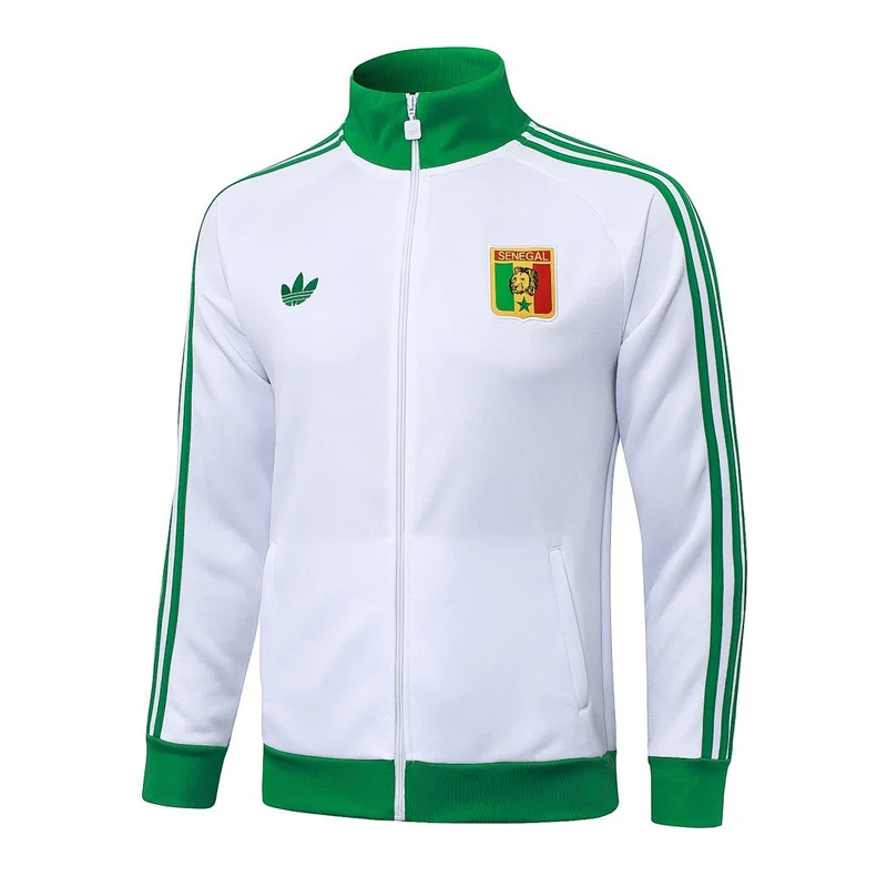 Senegal Trainingsanzug 26/27 Jacke und Hose Herren Weiß