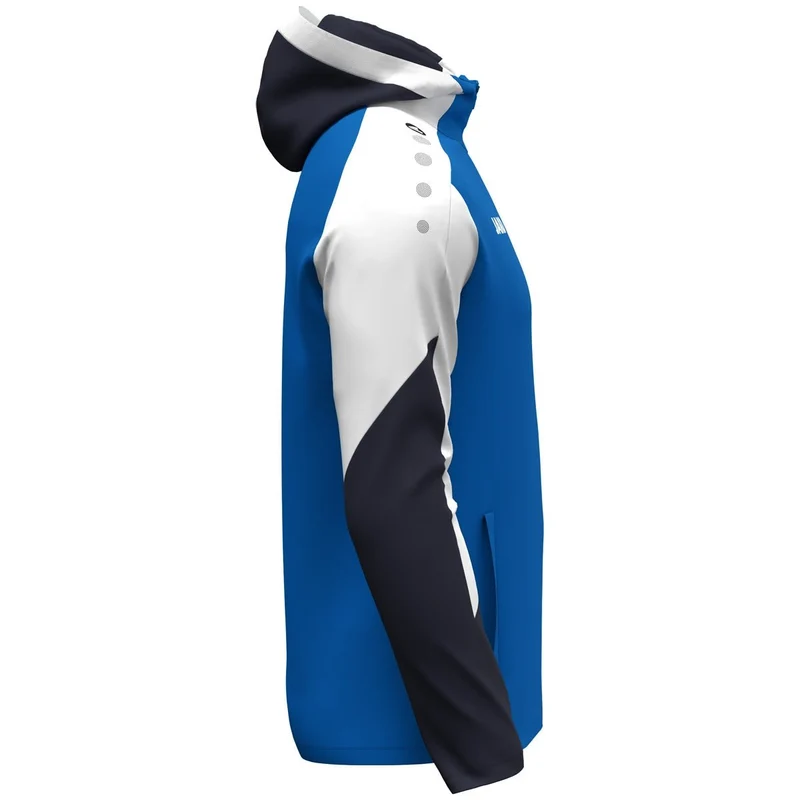 JAKO Kapuzenjacke Dynamic - royal/weiß/marine