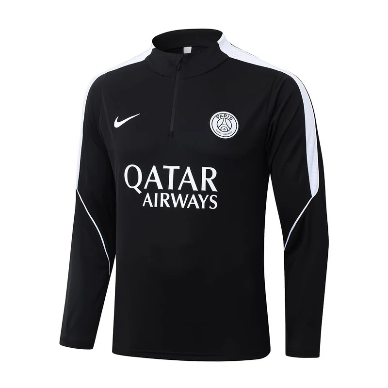 PSG Trainingsanzug 26/27 Jacke & Hose Schwarz