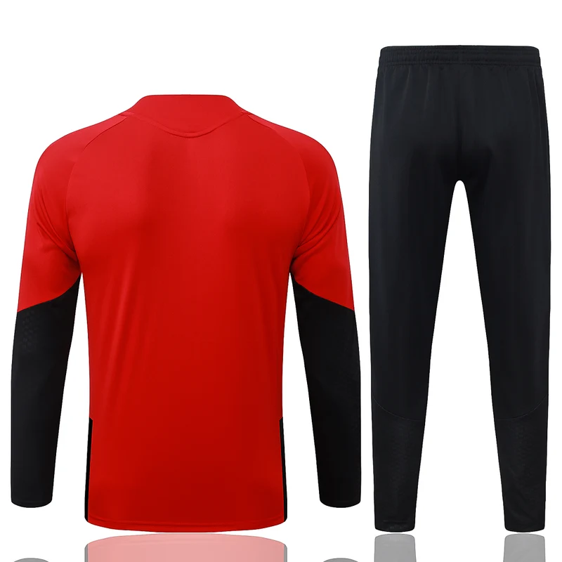 Arsenal Trainingsanzug 26/27 Jacke Rot & Hose Schwarz