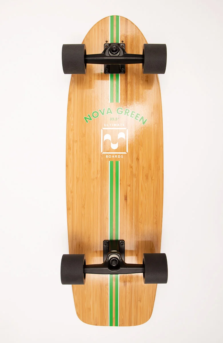 Nova Green - Surfskate Skateboard 32,5"