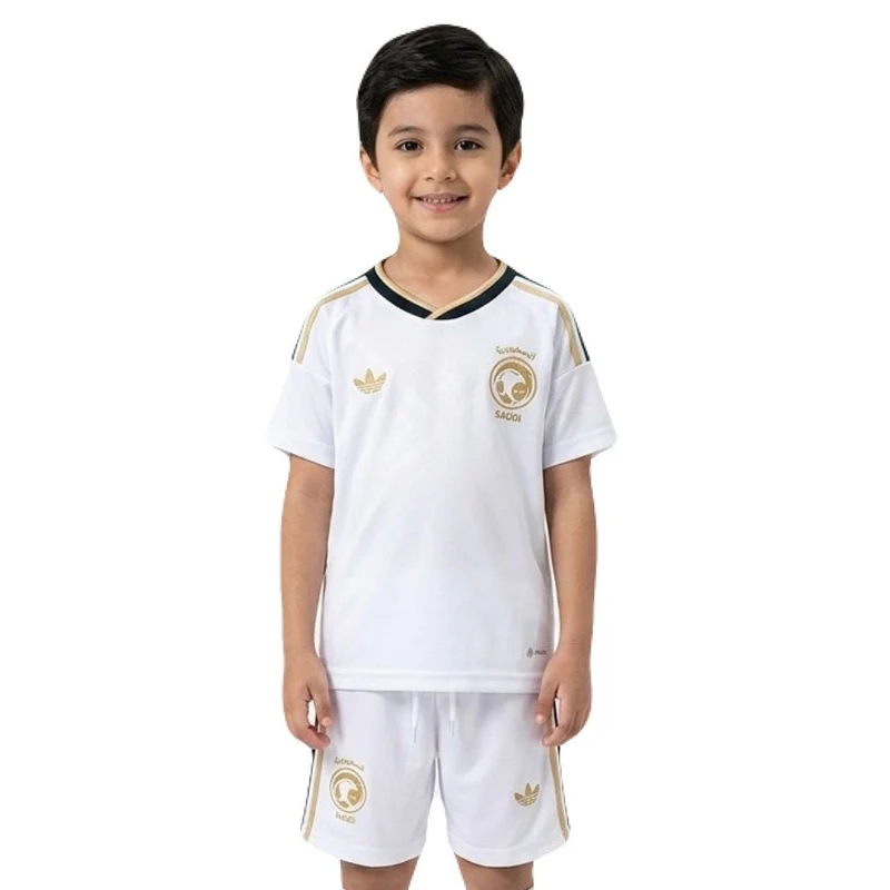 Saudi-Arabien Kinder-Set Auswärtstrikot 26/27 Trikot und Shorts