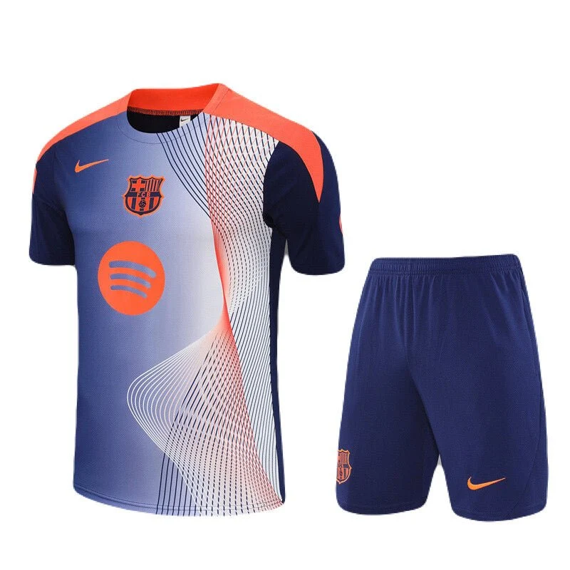 Kinder-Set Barcelona Pre-Match 25/26 Trikot Und Shorts