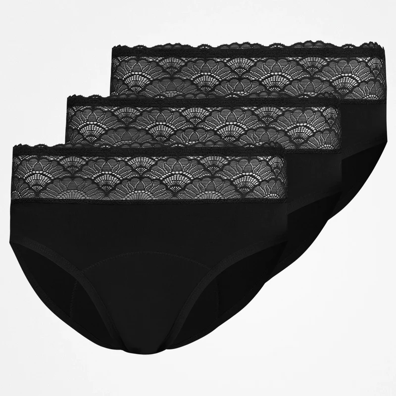 SNOCKS x femtis Ausfluss Slips - CLEO | Schwarz