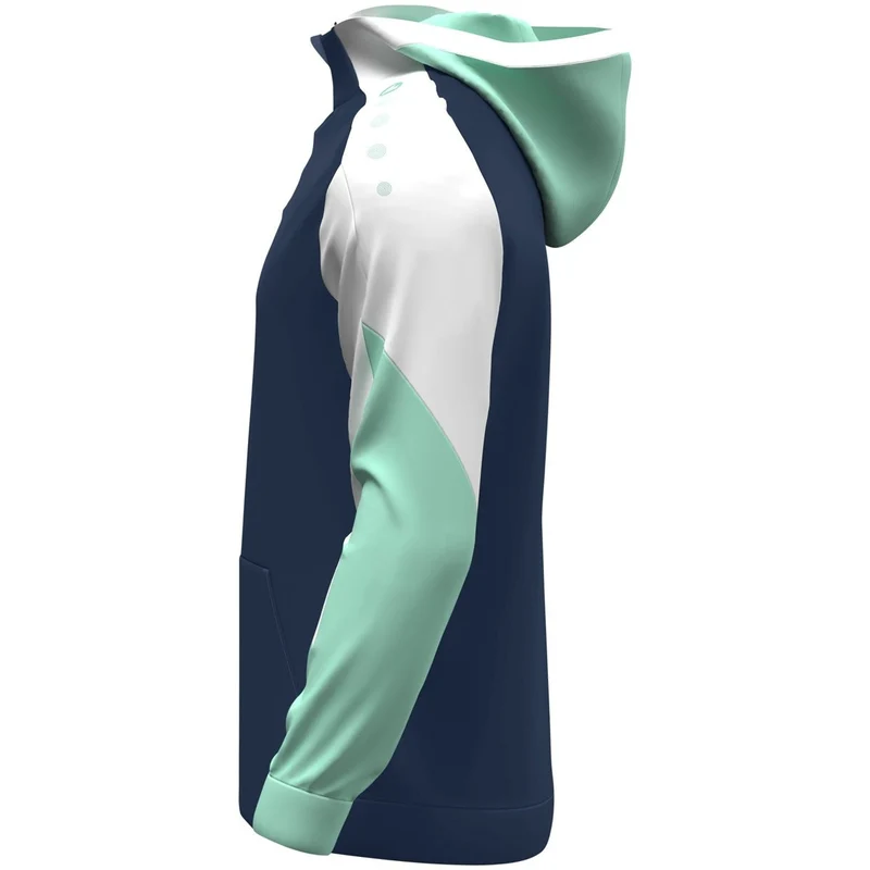 JAKO Zip Hoodie Dynamic - marine/weiß/minze