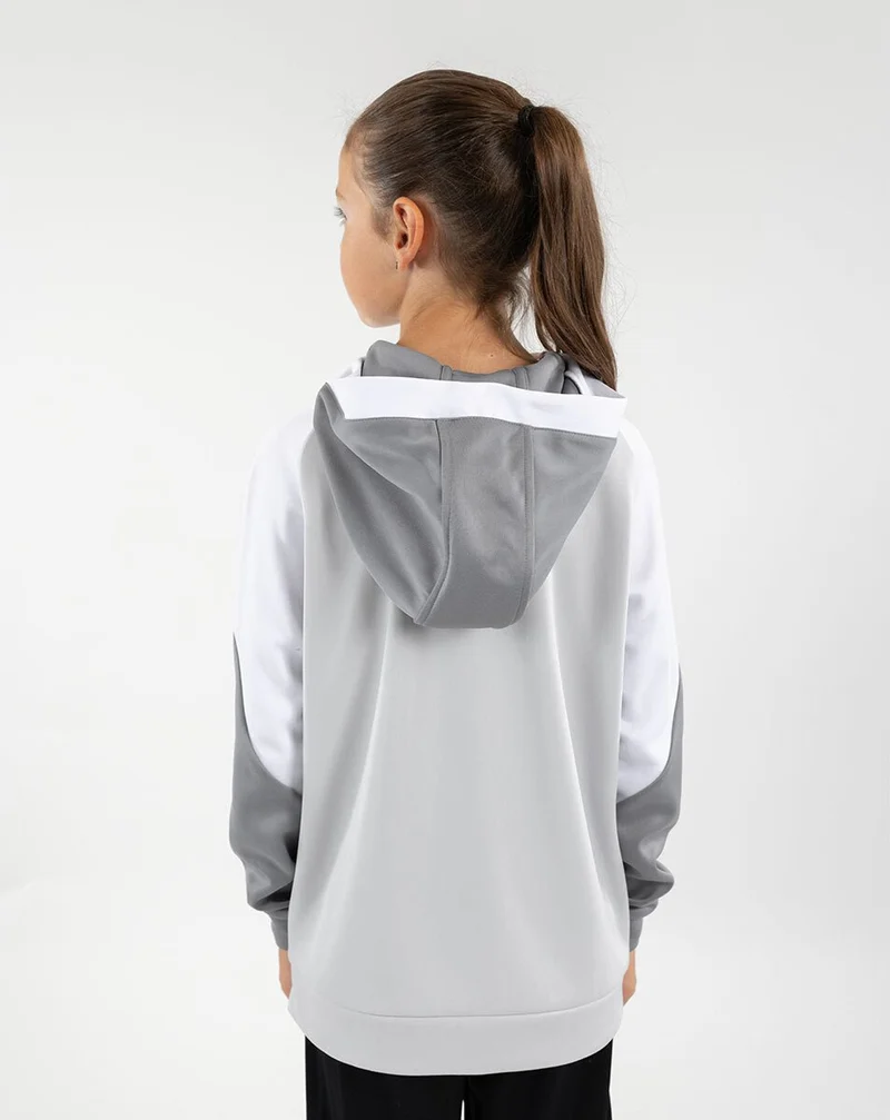 JAKO Zip Hoodie Dynamic - hellgrau/weiß/grau
