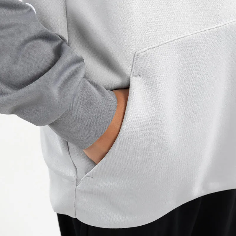 JAKO Zip Hoodie Dynamic - hellgrau/weiß/grau