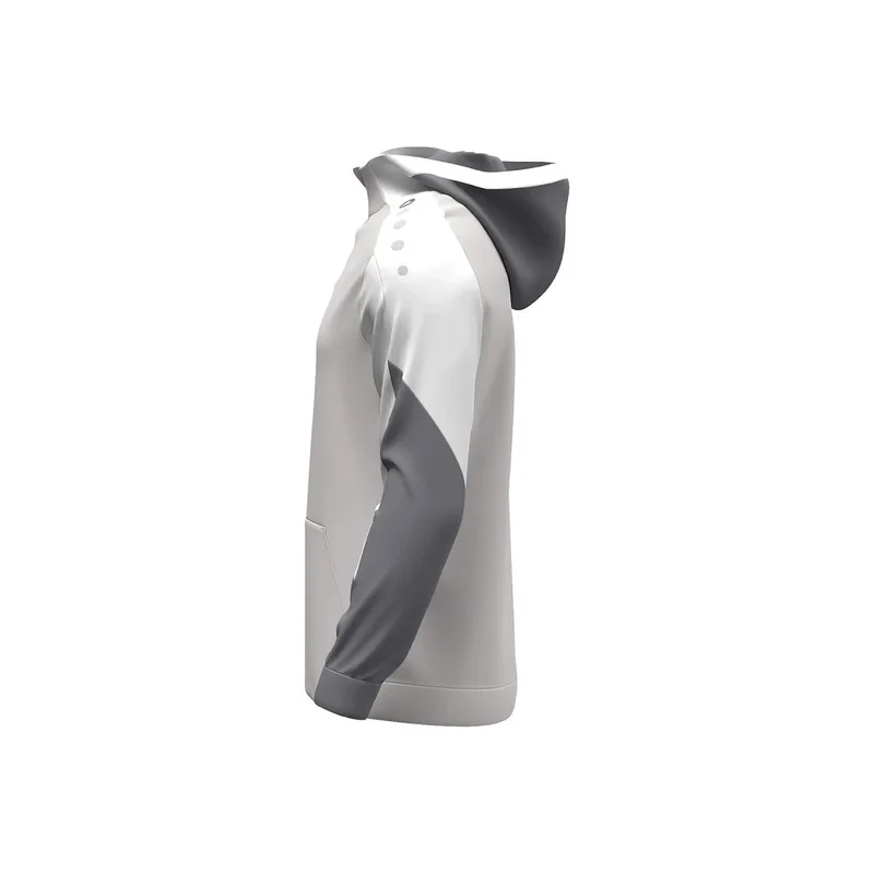 JAKO Zip Hoodie Dynamic - hellgrau/weiß/grau