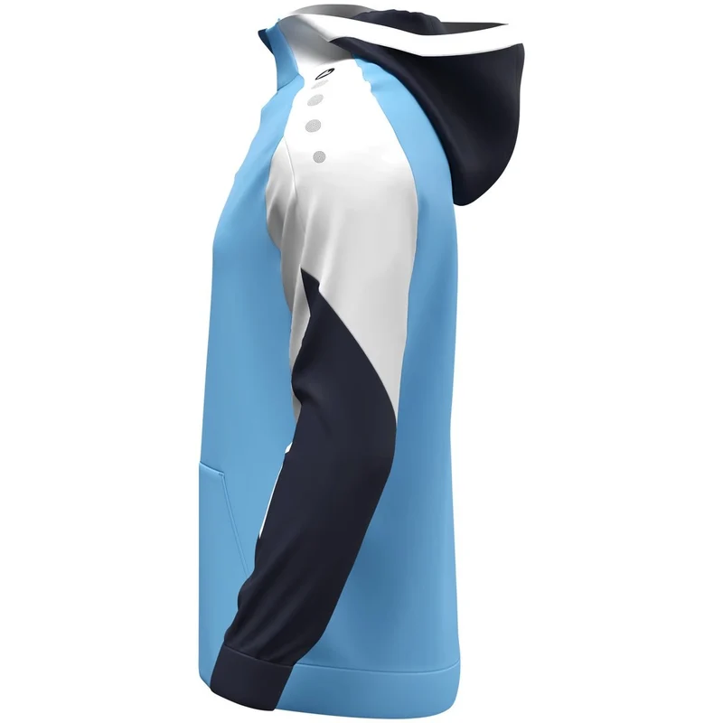 JAKO Zip Hoodie Dynamic - skyblue/weiß/marine