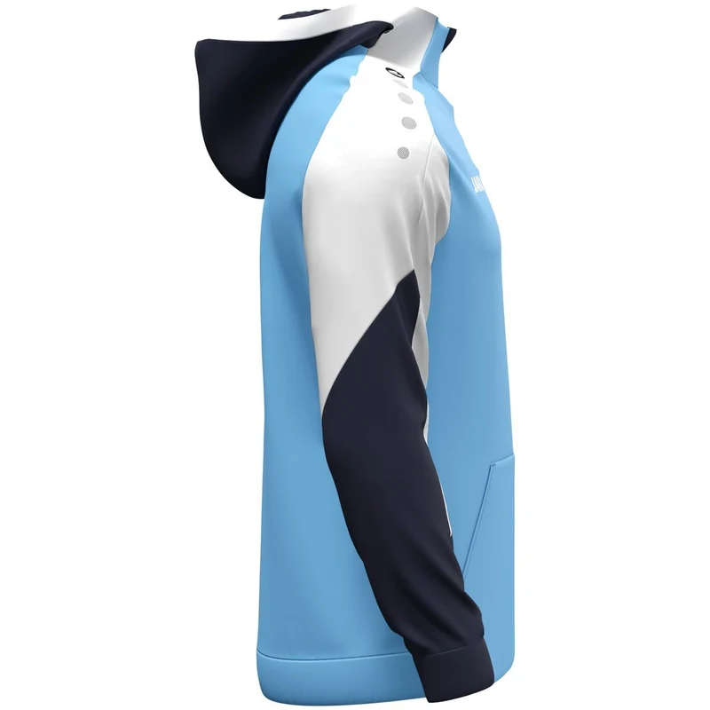 JAKO Zip Hoodie Dynamic - skyblue/weiß/marine